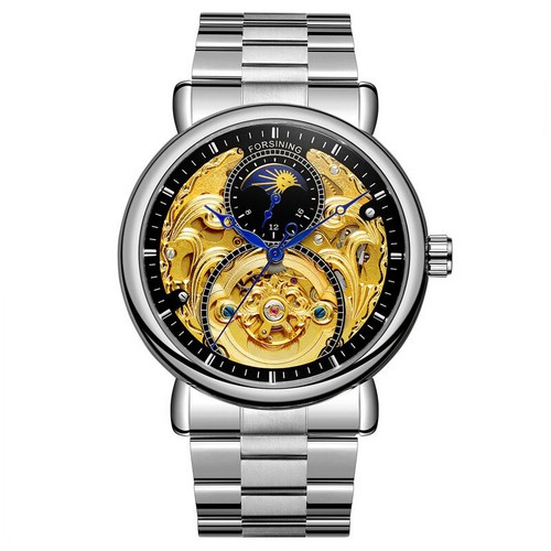 Forsining 8177 Silver-Gold