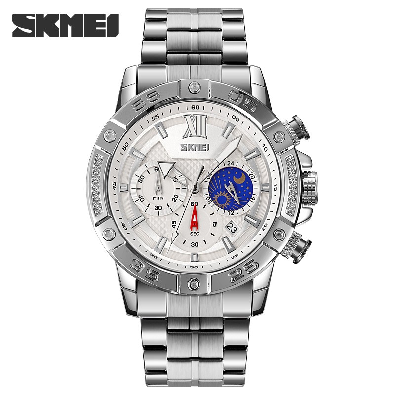 Skmei 9235SISI Silver-Silver