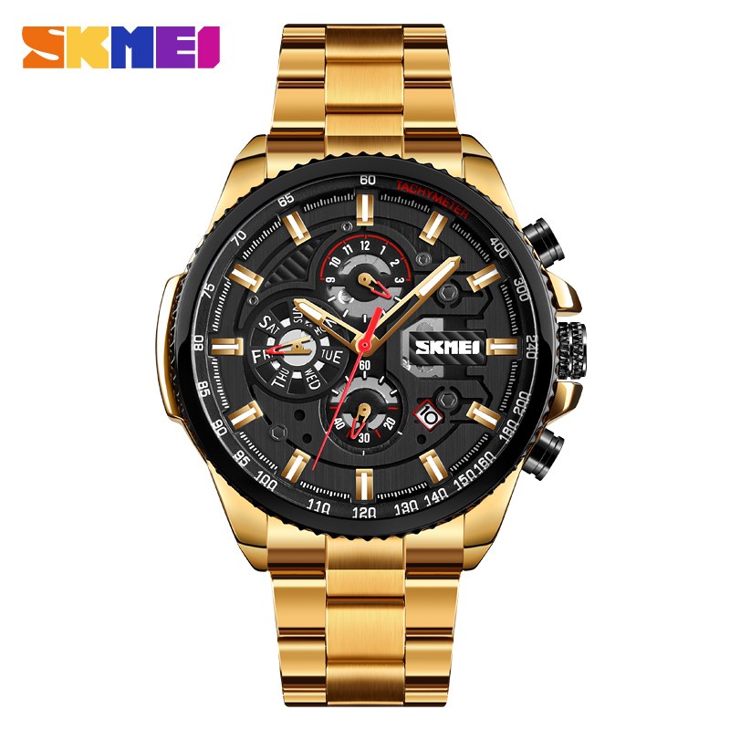 Skmei M023GD Gold