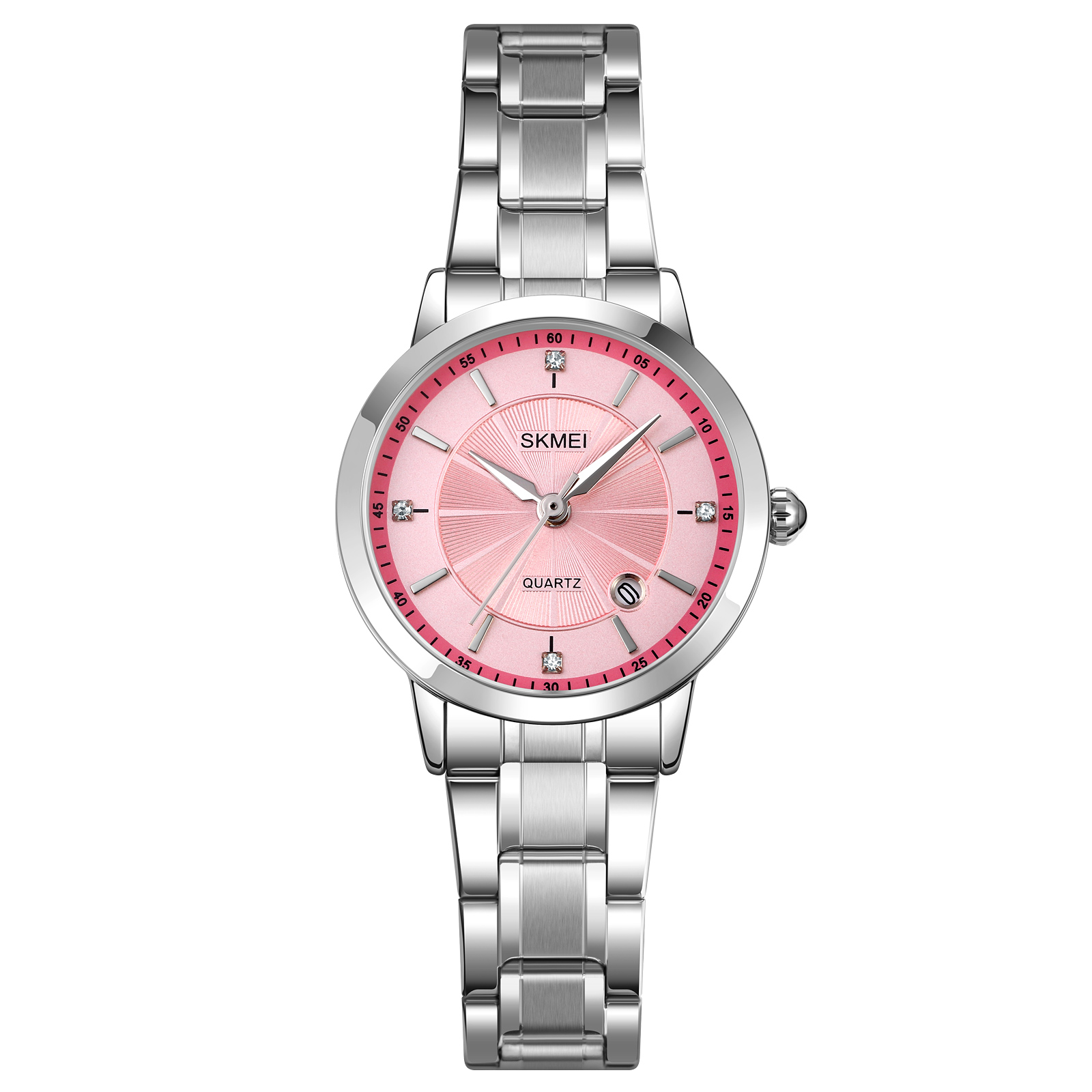 Skmei 1819SIPK Silver-Pink