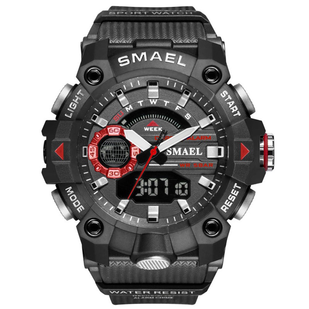 Smael 8040 Black-Red