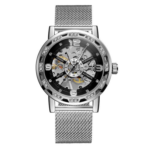 Forsining GMT1201 Silver-Black