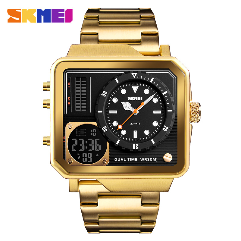 Skmei 1392GD Gold